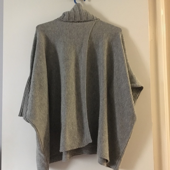 DVF DIANE VON FURSTENBERG Grey Ahiga Wool & Cashmere Sweater S - Picture 3 of 6